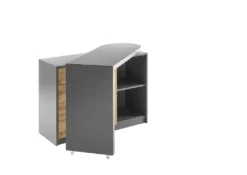 Schreibtisch Mantua Grau Lack Und Eiche Laptoptisch Mit Stauraum Schwenkbar Ausziehbar 108 - 166 Cm -VIDAXL || HOMCOM Verkäufe bcaba6b8c3eeeaa1b19186cb6f753d00