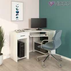 Vicco Eckschreibtisch Odin Weiß 83 X 77 X 76 Cm Holzwerkstoff 10 Vicco Eckschreibtisch Odin Weiß 83 X 77 X 76 Cm Holzwerkstoff -VIDAXL || HOMCOM Verkäufe bcf37c28c1e933bcba6fba981882a794
