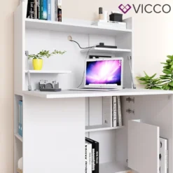 Vicco Schrankschreibtisch Alena Weiß 85 X 118,9 X 27 Cm Holzwerkstoff 12 Vicco Schrankschreibtisch Alena Weiß 85 X 118,9 X 27 Cm Holzwerkstoff -VIDAXL || HOMCOM Verkäufe bcf9ca9842c99392b9ec1949562c62a9