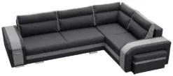 Ecksofa Wohnzimmer – Wohnlandschaft Mit Hocker Und Minibar - L-form Couch Mit Schlaffunktion - Gemütlich Schlafsofa - ASSAN -VIDAXL || HOMCOM Verkäufe bd29f133c5fd139decefa987daef8239