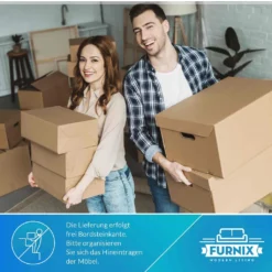 FURNIX Arzo Sofa L-Form Eckcouch Schlafsofa Couch Mit Schlaffunktion MA120-OR96 -VIDAXL || HOMCOM Verkäufe bd481897d1b5b41ccfc48a22b35d879b 1