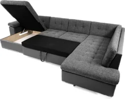 Mirjan24 Ecksofa Niko Bis, Bettkasten Und Schlaffunktion, Sofa Vom Hersteller, Polstergarnitur (Kronos 07 + Kronos 02 + Kronos 07, Seite: Rechts) -VIDAXL || HOMCOM Verkäufe bf31967e37b6d2a774ba21ed0923deb3 1