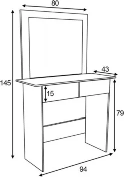 Schminktisch Frisiertisch Melanie Kosmetiktisch Mit LED Beleuchtung (Weiß) -VIDAXL || HOMCOM Verkäufe c004043bb7d7f6452015b81c51b8b0b0