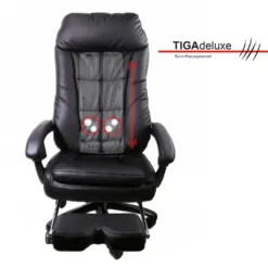 TIGA Deluxe Shiatsu Massage Relax Bürostuhl Drehstuhl Chefsessel Stuhl Schwarz Wärmefunktion -VIDAXL || HOMCOM Verkäufe c1c44cb828adbe84bbfe061d5609f1c3