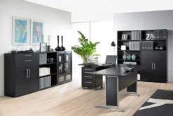 Prima Winkelkombination 230 X 200 Cm Inkl. Rollcontainer Esche Schwarz -VIDAXL || HOMCOM Verkäufe c6aed70e9fb9421d84de16a2458adfe8