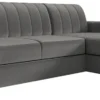 Mirjan24 Ecksofa Kenzo, L-Form Polsterecke, Couchgarnitur Mit Bettkasten Und Schlaffunktion (Farbe: Manila 16, Seite: Rechts)