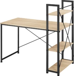 Tectake Computer-Schreibtisch Hershey 122x61x120cm - Industrial Holz Hell, Eiche Sonoma -VIDAXL || HOMCOM Verkäufe c983c0f0da01e43c2553be0a6b8f1358