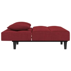 VidaXL Schlafsofa 2-Sitzer Mit 2 Kissen Weinrot Stoff -VIDAXL || HOMCOM Verkäufe c99c0bc9613d2a8b3fa4fe530da96b98