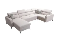 Ecksofa Mit Schlaffunktion Latina U-Form Bettkasten Ottomane Links -VIDAXL || HOMCOM Verkäufe ca241ab6f9f52d612882d03f474ca6d4