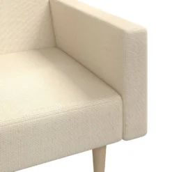 VidaXL Schlafsofa 2-Sitzer Creme Stoff -VIDAXL || HOMCOM Verkäufe ca99724db3dc76696729bc14b6823311