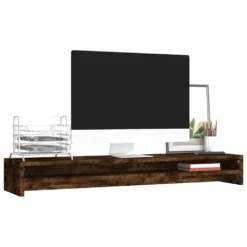 VidaXL Monitorständer Räuchereiche 100x24x13 Cm Holzwerkstoff -VIDAXL || HOMCOM Verkäufe cac629d8579100e1af4adb067382b0df