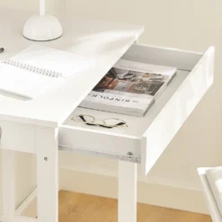 SoBuy Schreibtisch Mit Einer Schublade Und 2 Haken,Computertisch, FWT43-W -VIDAXL || HOMCOM Verkäufe cb4b826836ee8eb498bafa676470bf5b