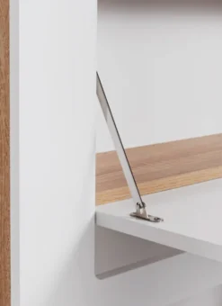 Phoenix Milano Schreibtisch Aufklappbar BxHxT Cm 81 X 128.5 X 20 Weiss / Eiche Sägerau -VIDAXL || HOMCOM Verkäufe cc0bdc88df553017108dc61050a50db1