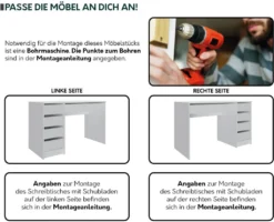 Mirjan24 Schreibtisch / Schminktisch Ada, Elegante Kosmetiktisch, Frisiertisch, Modern Schlafzimmer (Korpus: Weiß, Fronten: Weiß Hochglanz) 15 Mirjan24 Schreibtisch / Schminktisch Ada, Elegante Kosmetiktisch, Frisiertisch, Modern Schlafzimmer (Korpus: Weiß, Fronten: Weiß Hochglanz) -VIDAXL || HOMCOM Verkäufe cdf77cb8d42d44acea56749e84d42083