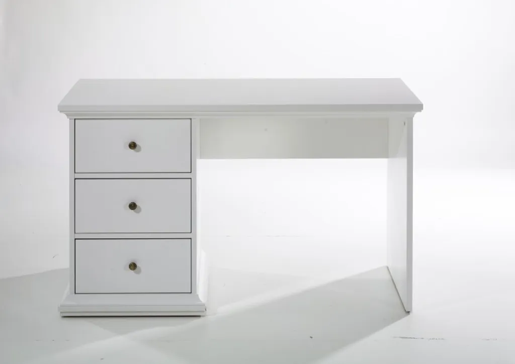 Paris Schreibtisch Weiß 4 Paris Schreibtisch Weiß – Bild 4