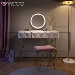 Vicco Schminktisch + LED-Spiegel + Hocker Ruby Weiß 100 X 79 X 40 Cm MDF -VIDAXL || HOMCOM Verkäufe d0728fb92b18be72216ae3cd8efdf735