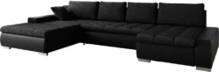 Mirjan24 Ecksofa Caro, U-Form Couch Mit Bettkasten Und Schlaffunktion, Polsterecke, Couchgarnitur Für Wohnzimmer (Soft 011 + Lawa 06) -VIDAXL || HOMCOM Verkäufe d0aad3ee040f0768afa5a318b34f2e07