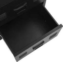 VidaXL Schreibtisch Schubladen Industriell Schwarz 120x55x75cm Stahl 14 VidaXL Schreibtisch Schubladen Industriell Schwarz 120x55x75cm Stahl -VIDAXL || HOMCOM Verkäufe d759d68d24e69535173f9d7fcce0089a