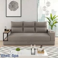 VitaliSpa Schlafsofa Garret Braun 253 X 110 X 87 Cm Polyester -VIDAXL || HOMCOM Verkäufe d7df6278275d73956f52ad41498e83e1