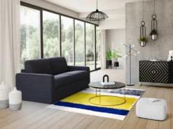 Schlafsofa Mit Matratze 3-Sitzer - Stoff - Anthrazit - TOMAKA -VIDAXL || HOMCOM Verkäufe da3ad979e5d5e459552fa4b67b32531d