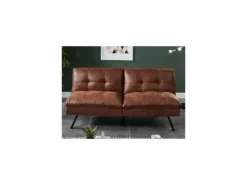 Schlafsofa Klappsofa 3-Sitzer - Stoff - Braun - PEGULA -VIDAXL || HOMCOM Verkäufe db68c6723dc8355c63f3e428bee702b1