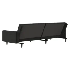 VidaXL Schlafsofa 2-Sitzer Schwarz Samt -VIDAXL || HOMCOM Verkäufe dbcf7581ef2ab1fb43289d501d08fa15