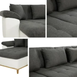 Mirjan24 Ecksofa Nikos, Eckcouch Mit Schlaffunktion, Wohnlandschaft Vom Hersteller (Zetta 294 + Zetta 291, Seite: Links) -VIDAXL || HOMCOM Verkäufe dd45d012388385f3822aad6d21bd2088