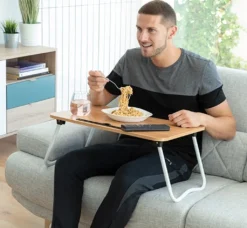 Klapptisch Tablet Ständer , Handy Halterung Beistelltisch Betttisch Ablage -VIDAXL || HOMCOM Verkäufe ddda9b3945990da8d8267f8d0316be09