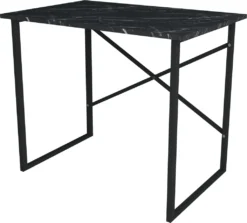 Schreibtisch Tjeldsund Computertisch Bürotisch 75 X 90 X 60 Cm Arbeitstisch Metallgestell Laptoptisch Marmor, Schwarz -VIDAXL || HOMCOM Verkäufe de26084d713efe9570c915d43ccec787