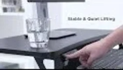 Schreibtisch Computertisch Elektrisch Höhenverstellbar Stehpult ArbeitstischBedienfeld ✔ 3 Speicherplätze ✔ Timer ✔ Warnsystem ✔