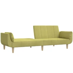 VidaXL Schlafsofa 2-Sitzer Mit 2 Kissen Grün Stoff -VIDAXL || HOMCOM Verkäufe e3c8ea387071a9ce8a4f0694ee1294bb