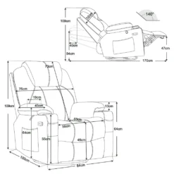 MCombo Elektrisch Relaxsessel Massagesessel 240° Dreh+ Schaukel + Vibration 7070DE 27 MCombo Elektrisch Relaxsessel Massagesessel 240° Dreh+ Schaukel + Vibration 7070DE -VIDAXL || HOMCOM Verkäufe e472d6585ff4f37af07ef60e53f830f7