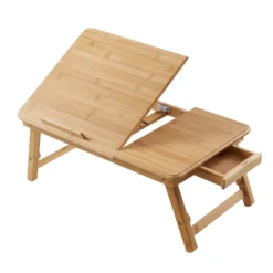 ACAZA Laptop-Tisch Mit Schublade, Verstellbare Höhe Von 22 Bis 29 Cm, Bambusholz -VIDAXL || HOMCOM Verkäufe e69cb7ef8ec7f3b4eb21467165ef84a8