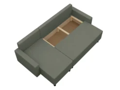 Mirjan24 Ecksofa Brick, Eckcouch Mit Schlaffunktion Und Bettkasten, Freistehendes 4 Sitzer Polstersofa (Farbe: Alova 10 + Alova 04) -VIDAXL || HOMCOM Verkäufe e765966f8730f9405e81c7a0d6ca76b5