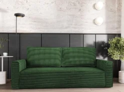 Mirjan24 Schlafsofa Mila Cord Mit Schlaffunktion Und Bettkasten, Stilvoll 3 Sitzer Polstersofa, Sofagarnitur (Farbe: Ontario 35) -VIDAXL || HOMCOM Verkäufe e849007252dc64dd0e097c2f222af6bb