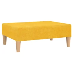 VidaXL Schlafsofa 2-Sitzer Mit Fußhocker Gelb Stoff -VIDAXL || HOMCOM Verkäufe e87dc04998f1f6936412034a0e9904eb