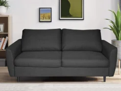Schlafsofa Mit Matratze 3-Sitzer - Stoff - Anthrazit - YVAN -VIDAXL || HOMCOM Verkäufe e93e437d34485fbeda6a7b41458f8af1