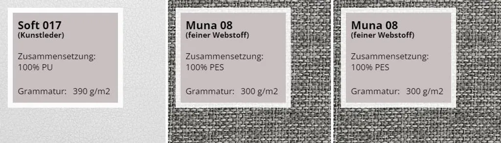 Mirjan24 Ecksofa Bravo, Stilvoll L-Form, Universal Eckcouch Mit Bettkasten Und Schlaffunktion (Soft 017 + Muna 08 + Muna 08) 2 Mirjan24 Ecksofa Bravo, Stilvoll L-Form, Universal Eckcouch Mit Bettkasten Und Schlaffunktion (Soft 017 + Muna 08 + Muna 08) – Bild 2