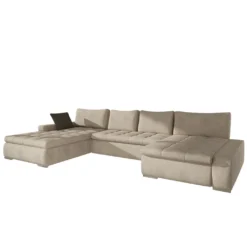 Mirjan24 Ecksofa Caro, U-Form Couch Mit Bettkasten Und Schlaffunktion, Polsterecke, Couchgarnitur Für Wohnzimmer (Zetta 291 + Zetta 294) -VIDAXL || HOMCOM Verkäufe ebfb9fcf12dc6973de92f382491f4777