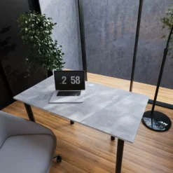 100x60 Arbeitstisch Computertisch Schreibtisch Holzoptik | Beton -VIDAXL || HOMCOM Verkäufe ec3ac74710916fe5344186784bfe129f