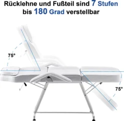 Barberpub Kosmetikliege Therapieliege Massageliege Tattooliege Kosmetikstuhl 0015 -VIDAXL || HOMCOM Verkäufe ecc82c5ea092548d268611d50df6ee59