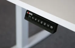 Elektrisch Höhenverstellbar EXETA Tisch Schreibtisch Weiß + Tischplatte Weiß ( 120 X 75 X 2,5 Cm),Homeoffice Set -VIDAXL || HOMCOM Verkäufe ed18c115cc3df186dc122693478f9014