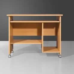 Germania Computertisch Auf Laufrollen In Buche-Nachbildung, 0482-11 -VIDAXL || HOMCOM Verkäufe ed41b3f5b7eba30e60f7dcc589c1ff23