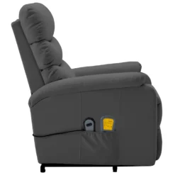 VidaXL Massagesessel Mit Aufstehhilfe Anthrazit Kunstleder -VIDAXL || HOMCOM Verkäufe ef56518449009712ae36620cc817007a