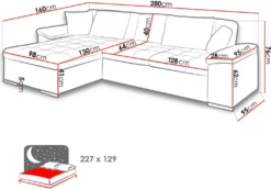 Mirjan24 Ecksofa Diana, Eckcouch Mit Bettkasten Und Schlaffunktion, Polsterecke (Kronos 09 + Senegal 818, Seite: Rechts) 14 Mirjan24 Ecksofa Diana, Eckcouch Mit Bettkasten Und Schlaffunktion, Polsterecke (Kronos 09 + Senegal 818, Seite: Rechts) -VIDAXL || HOMCOM Verkäufe efa0f4d04d5a44d1e76c6f59b96ef00b
