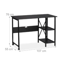 Relaxdays Schreibtisch Klappbar Mit Ablagen -VIDAXL || HOMCOM Verkäufe f08befd21e206a4ff5819458bfa432ce