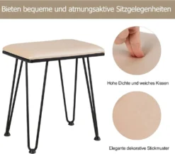 COSTWAY Schminktisch Mit Hocker & 3 Farben LED Touchscreen & Schubladen Kosmetiktisch Frisiertisch Walnut -VIDAXL || HOMCOM Verkäufe f0eab6cce548dc22f75bbc1e08521355