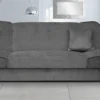 Mirjan24 Schlafsofa Gabi Mit Bettkasten, 3 Sitzer Sofa, Couch Mit Schlaffunktion, Stilvoll Bettsofa, Wohnzimmer Polstersofa (Zetta 305)