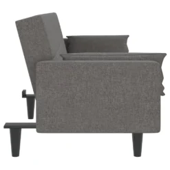 VidaXL Schlafsofa 2-Sitzer Mit 2 Kissen Hellgrau Stoff -VIDAXL || HOMCOM Verkäufe f1628317f47e1f7139862a7fcb9bbfa9