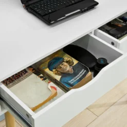 SoBuy FWT40-WN Schreibtisch Mit 2 Schubladen Computertisch Kinderschreibtisch Bürotisch, Weiß/Natur BHT Ca: 90x77x45cm 15 SoBuy FWT40-WN Schreibtisch Mit 2 Schubladen Computertisch Kinderschreibtisch Bürotisch, Weiß/Natur BHT Ca: 90x77x45cm -VIDAXL || HOMCOM Verkäufe f21ed3e8c50a8ede32ee67b713d8287f